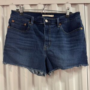 Levi’s Sculpt High Rise Hypersoft Shorts